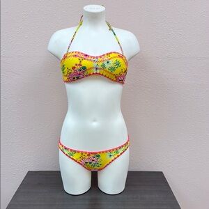 Vibrant Floral Bikini Set